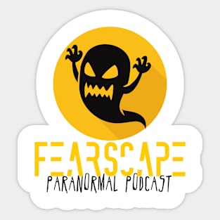 FearScape Ghost Runner Sticker